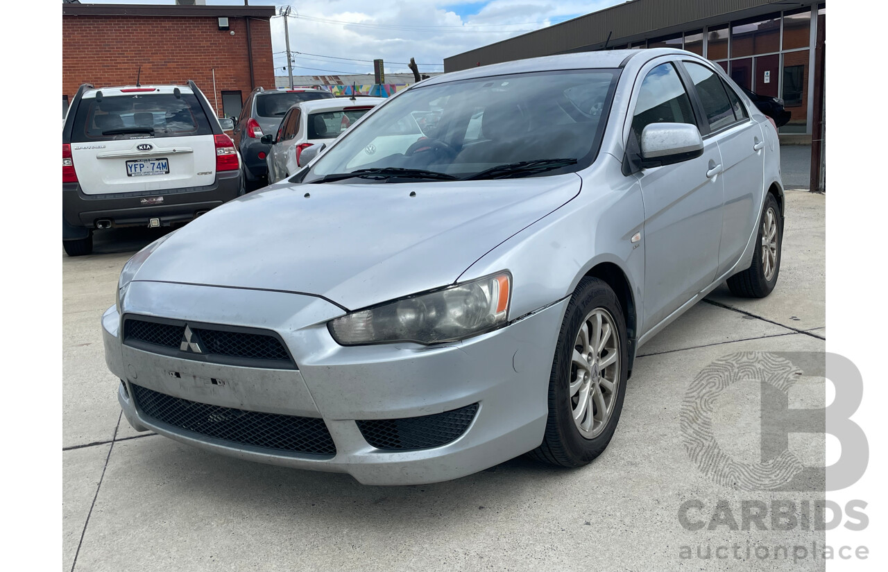 03/11 Mitsubishi Lancer SX SPORTBACK FWD CJ MY11 5D Hatchback Silver 2.0L