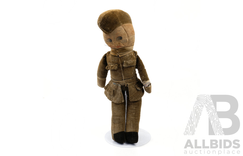 Vintage Norah Welling Style Army Doll