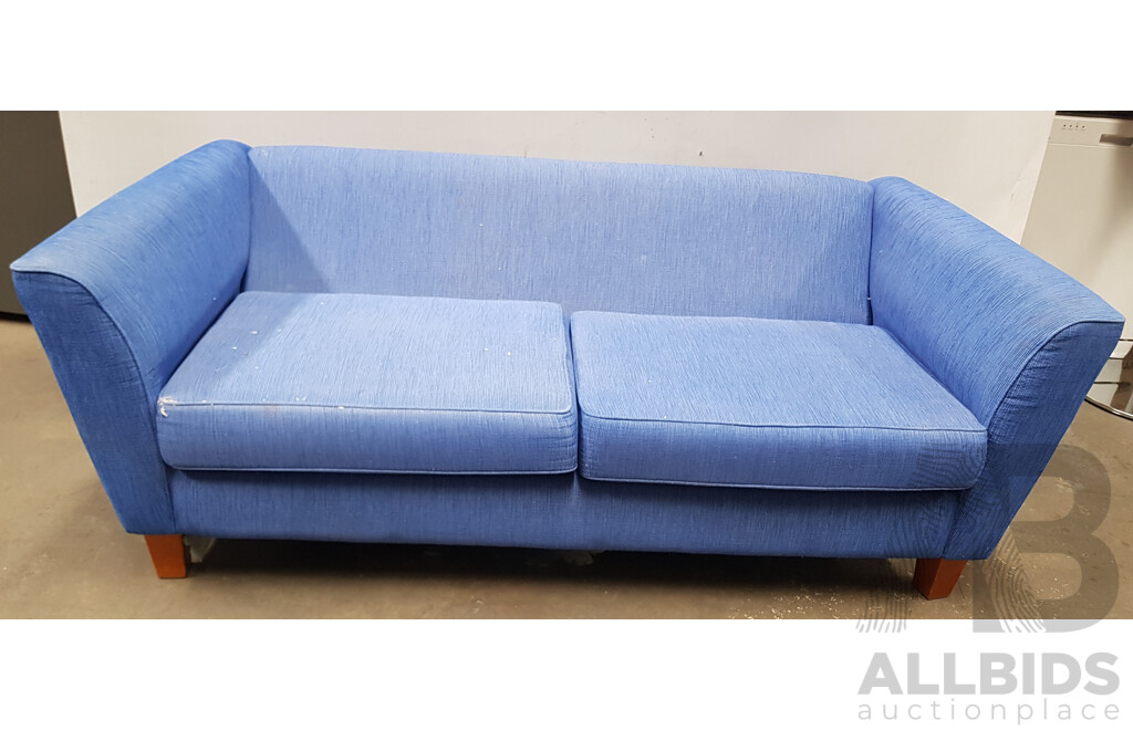 Mataro Blue 3 Seater Sofa