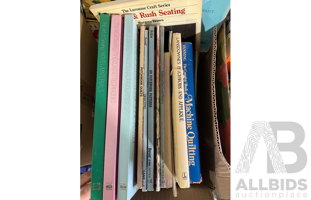 Good Assortment of Craft and Patchwork Reference Books
