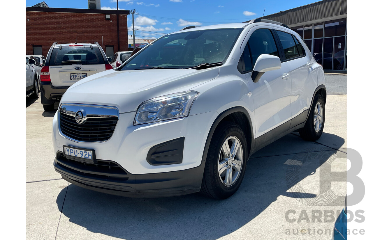 02/16 Holden Trax LS FWD TJ MY16 4D Wagon White 1.8L