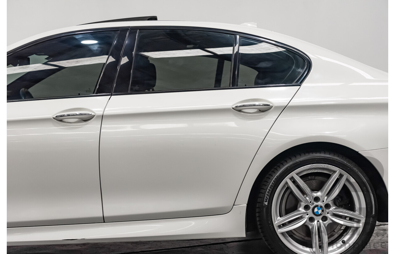 3/2013 BMW 528i M-Sport F10 MY13 4d Sedan White Turbo 2.0L