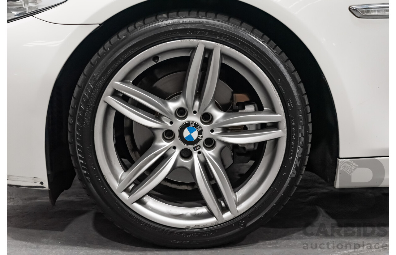 3/2013 BMW 528i M-Sport F10 MY13 4d Sedan White Turbo 2.0L