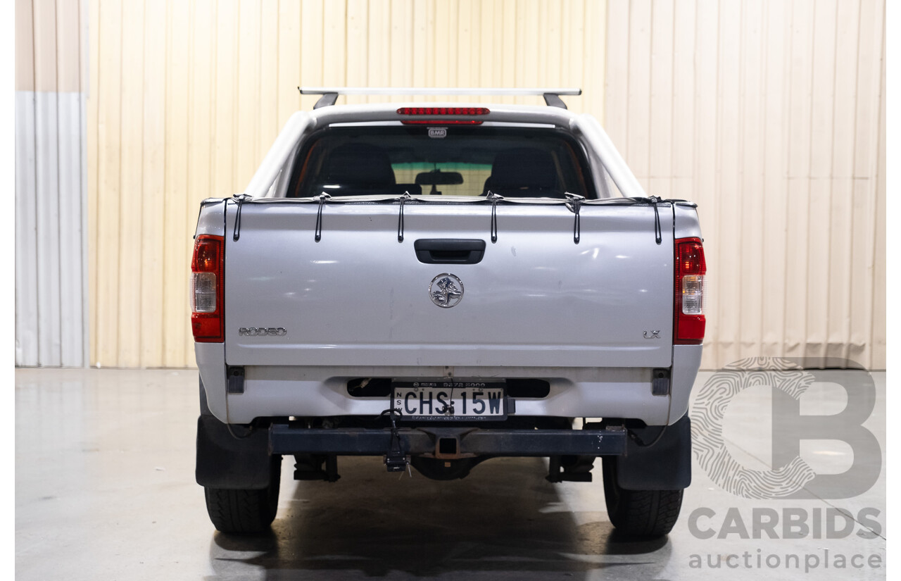 11/2006 Holden Rodeo LX RA MY06 UPGRADE Crew Cab P/Up Silver 3.6L
