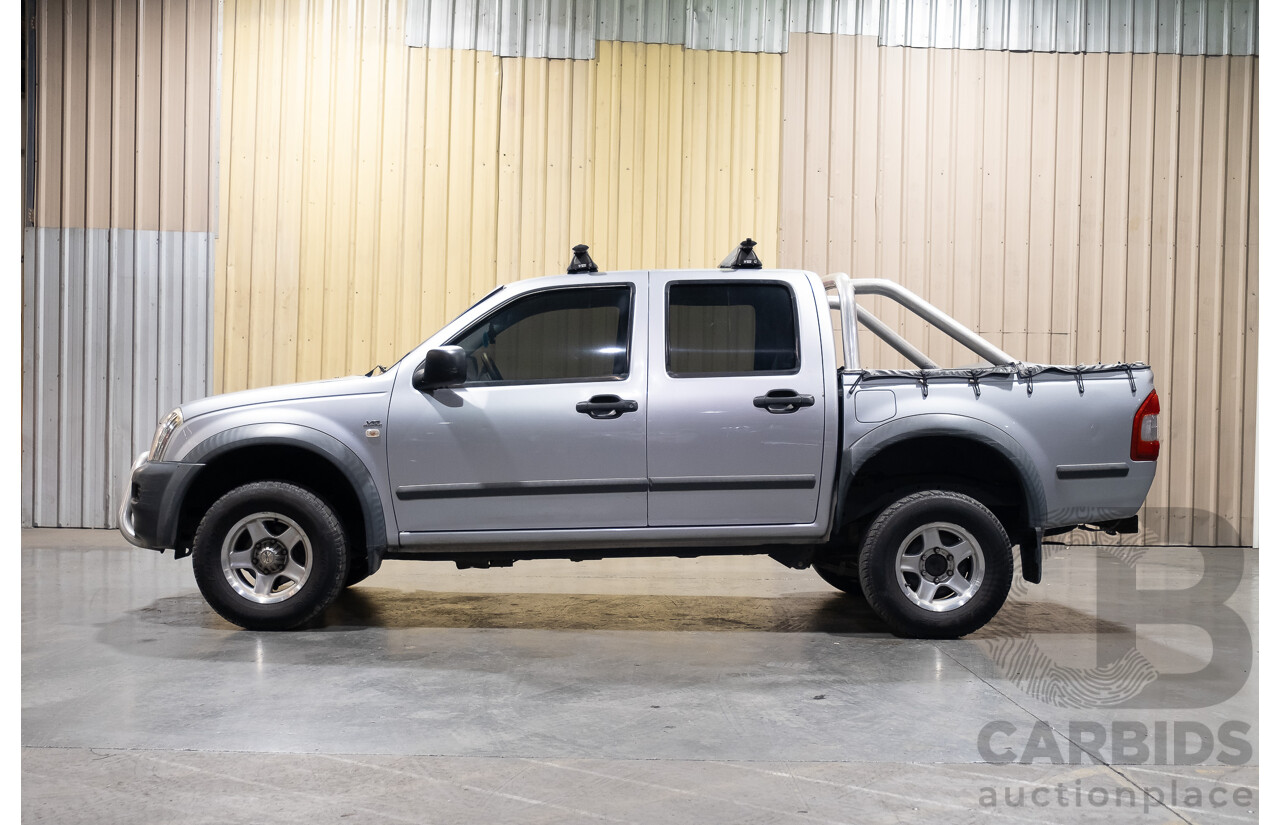 11/2006 Holden Rodeo LX RA MY06 UPGRADE Crew Cab P/Up Silver 3.6L