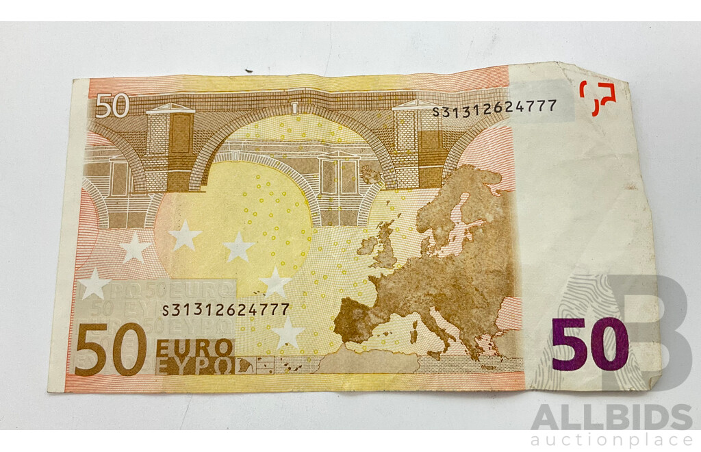 One Fifty Euro Note S31312624777