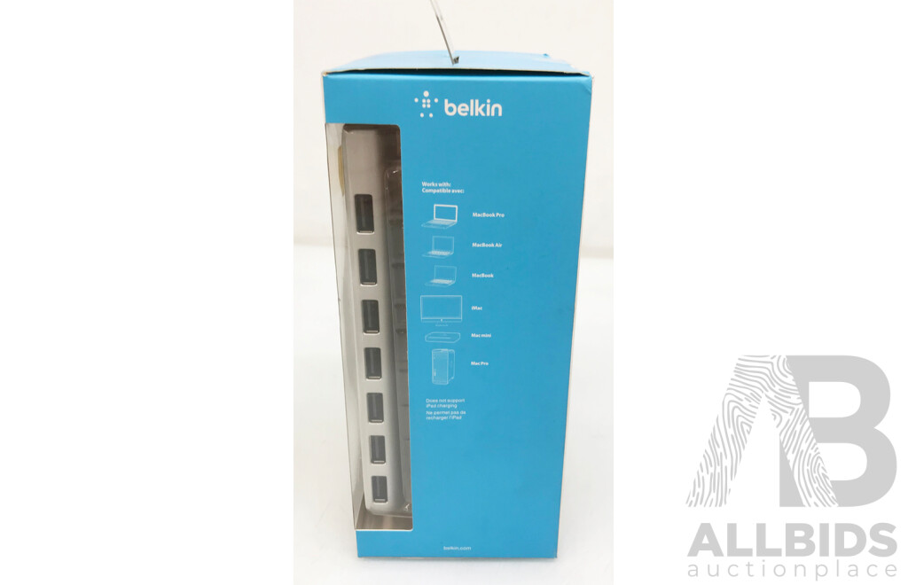 WD MyBook Desktop Stoage and Belkin Desktop Hub