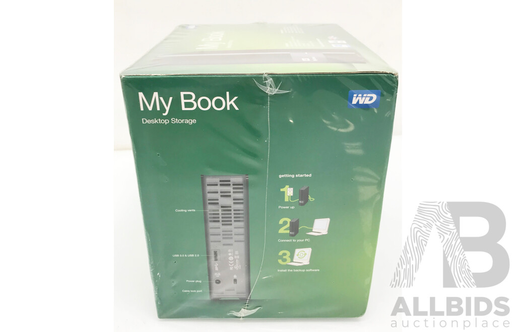 WD MyBook Desktop Stoage and Belkin Desktop Hub