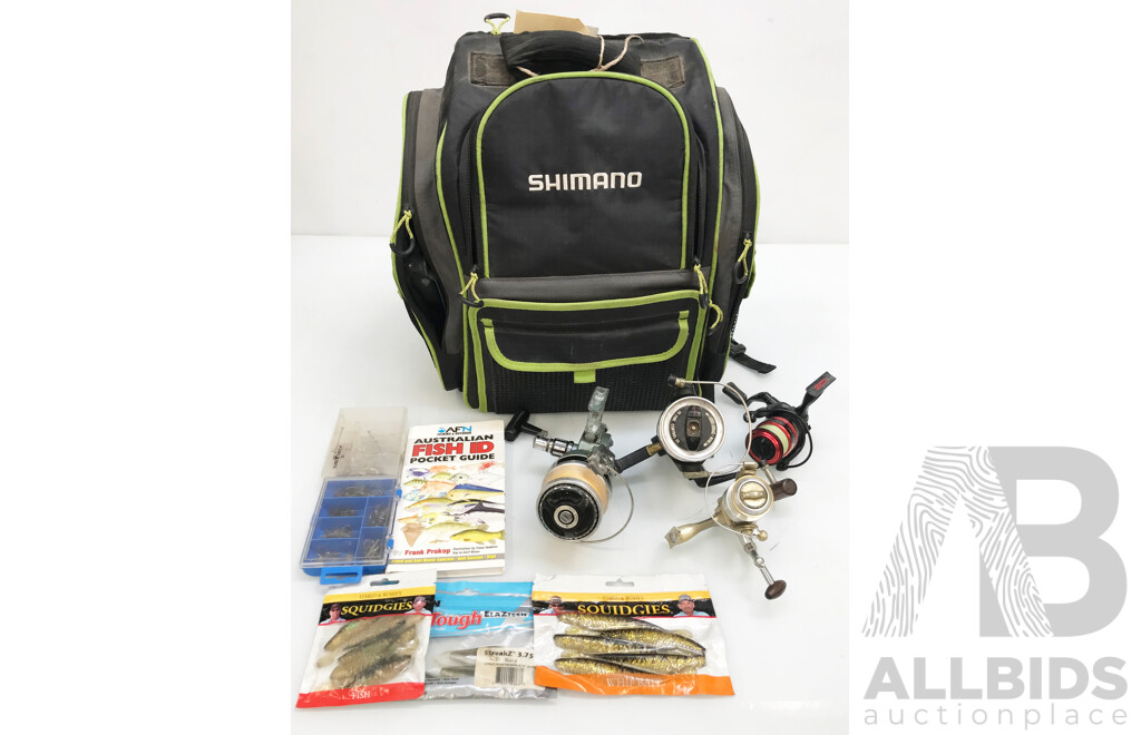 Assorted Lot of Fishing Gear