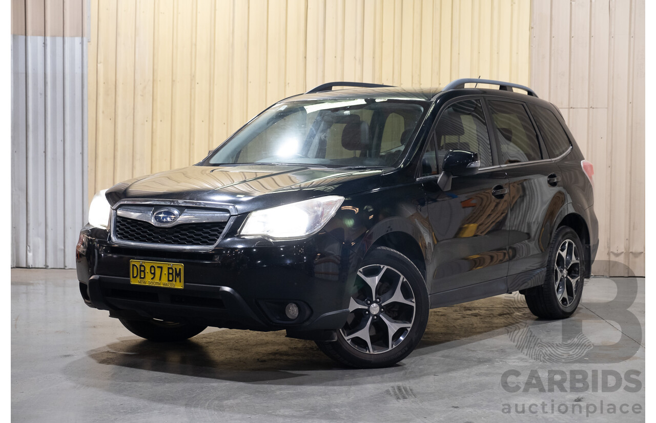 11/2014 Subaru Forester 2.0d-S MY14 4d Wagon Black Turbo Diesel 2.0L