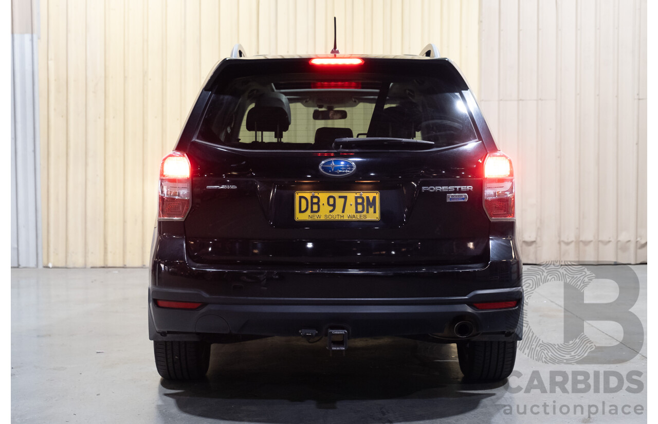 11/2014 Subaru Forester 2.0d-S MY14 4d Wagon Black Turbo Diesel 2.0L