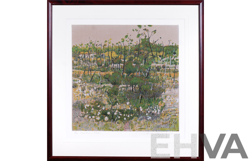 Clem Millward (born 1929), Southern Heath 1990, Lithograph
