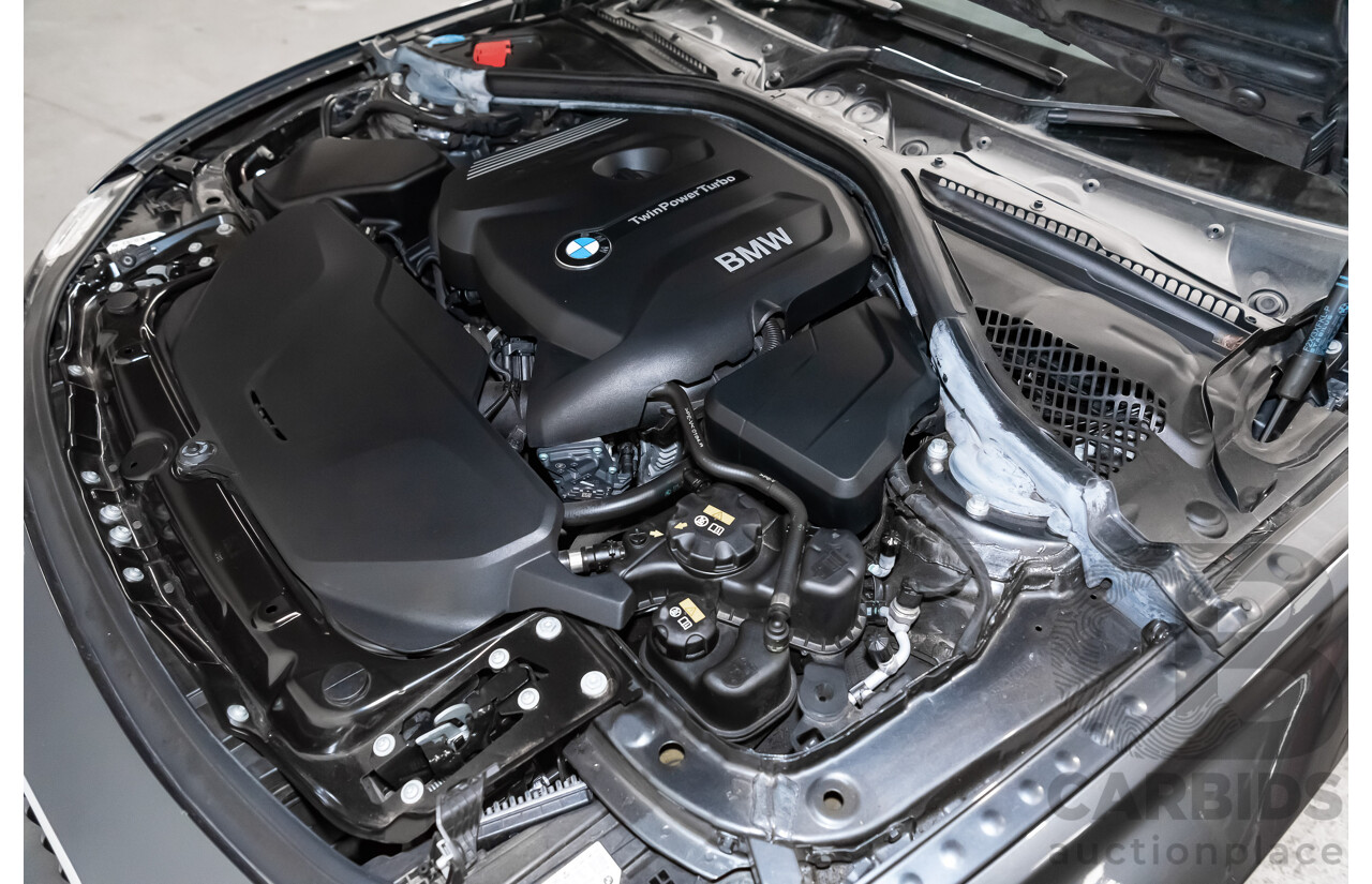 6/2017 BMW 330i Sport Line F30 LCI 4d Sedan Mineral Grey Metallic Turbo 2.0L