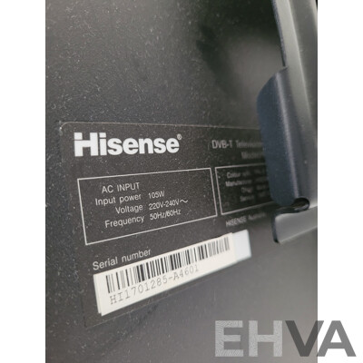Hisense Wall Mounted Television with LG DVD Players and DVDs