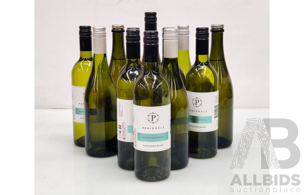 Pialligo Estate Canberra Sauvignon Blanc & Unlabelled White Wine 750ml - Lot of 12