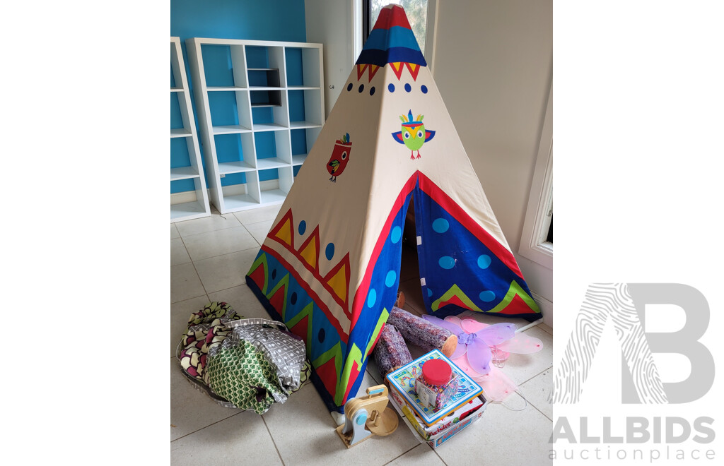 Kids' Tent, Play House, Boardgames, and More
