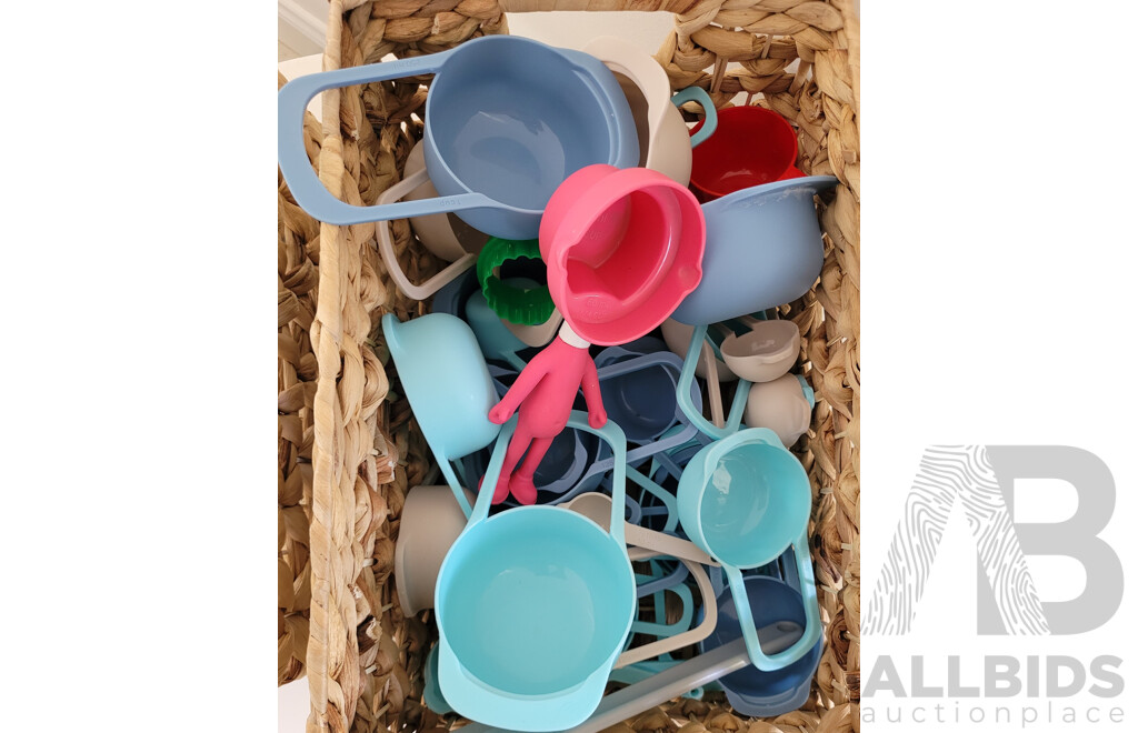 Assorted Whisks and Measuring Spoons & Cups