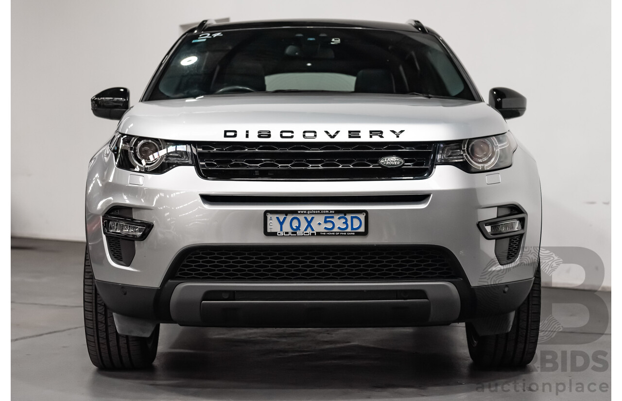 1/2018 Land Rover Discovery Sport SD4 HSE L550 177kw (AWD) MY18 4d Wagon Rhodium Silver Metallic Twin Turbo Diesel 2.0L - 7 Seater