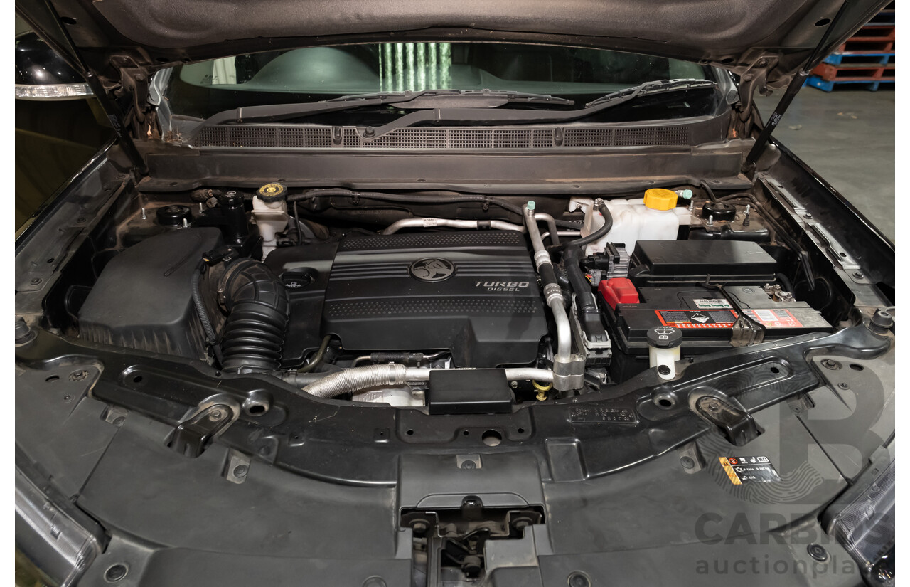10/2017 Holden Captiva 7 LTZ (AWD) CG MY18 4d Wagon Black Turbo Diesel 2.2L - 7 Seater