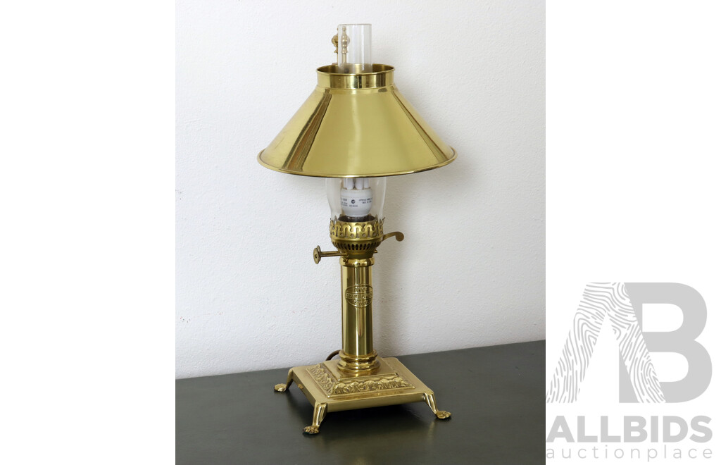 Brass Reproduction Tilly Style Lamp
