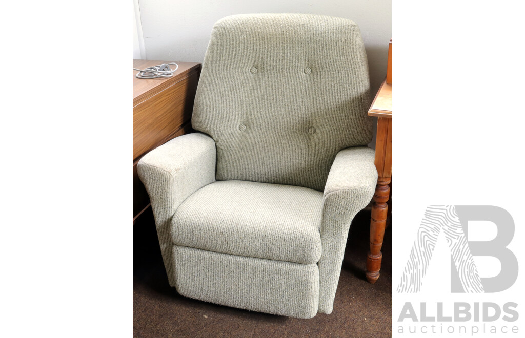 Retro Fabric Lounge Chair