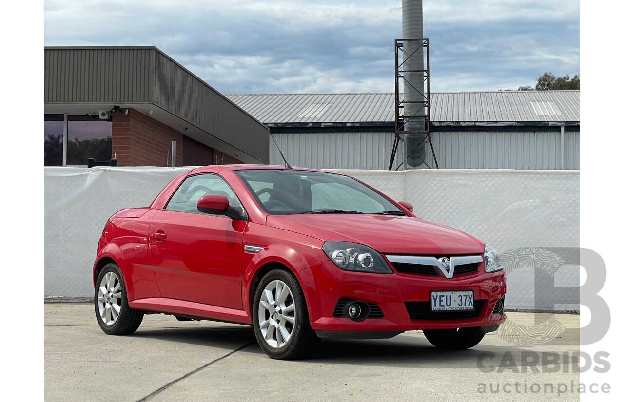 11/05 Holden Tigra  FWD XC 2D Convertible Red 1.8L