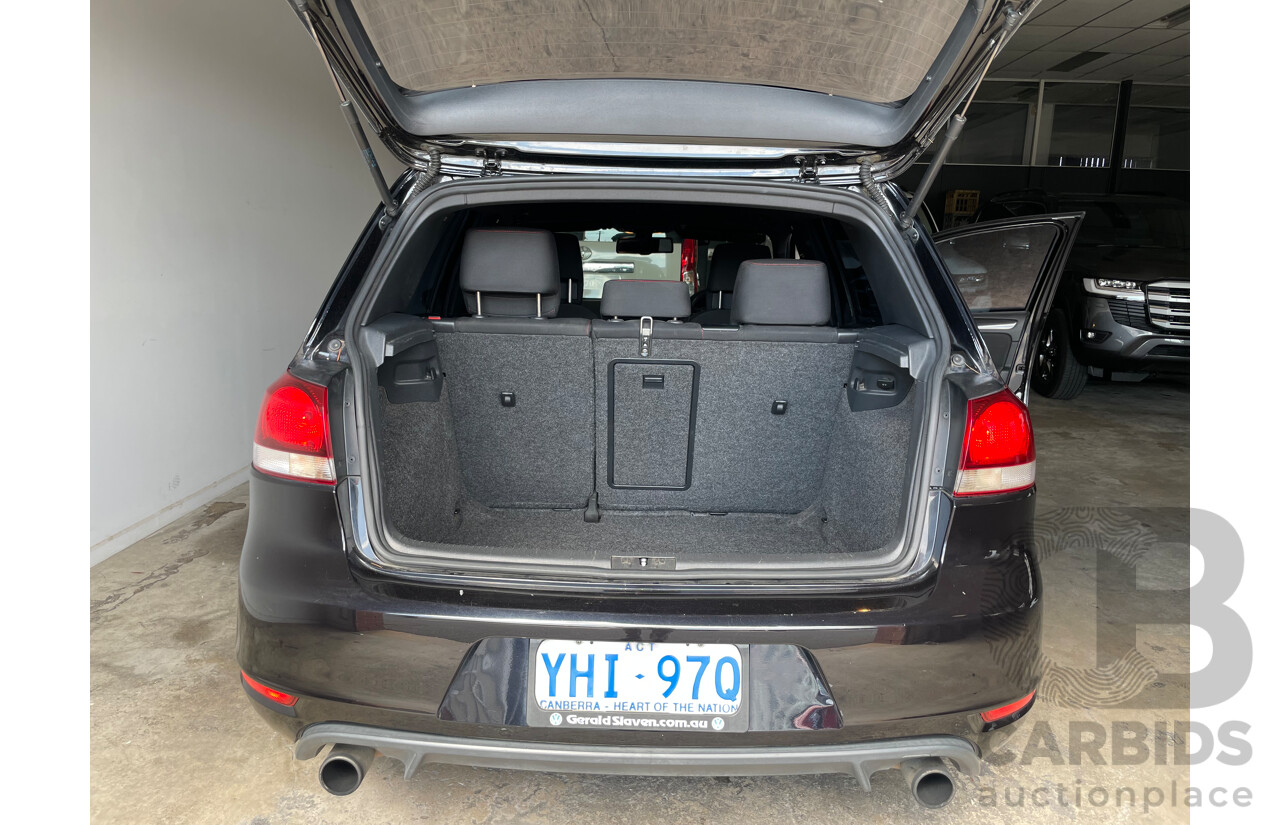 11/10 Volkswagen Golf GTi FWD 1K MY11 5D Hatchback Black 2.0L