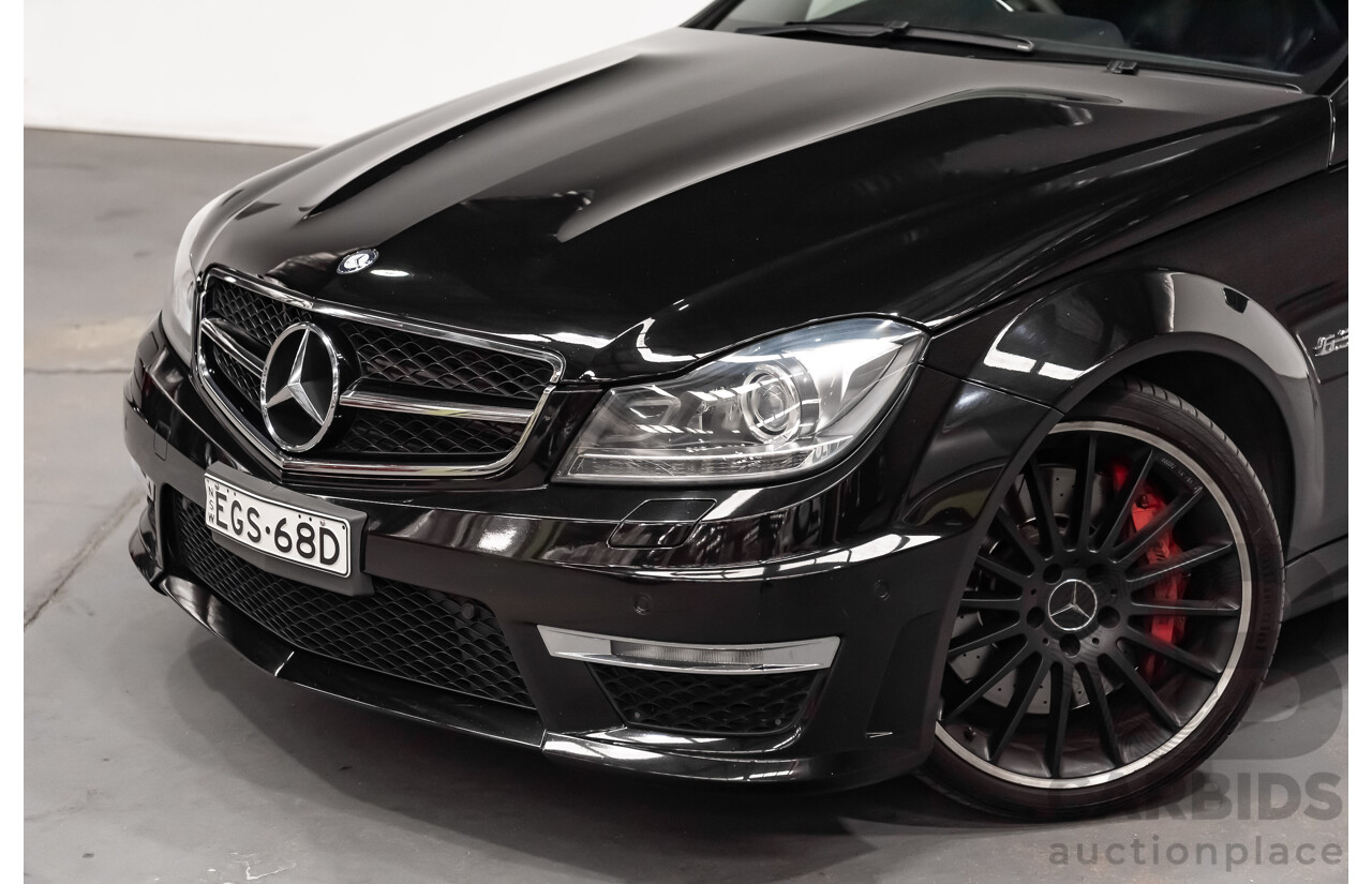 2012 Mercedes-Benz (W204) C63 AMG Coupe - Performance Package Plus for sale  by auction in Haberfield, NSW, Australia