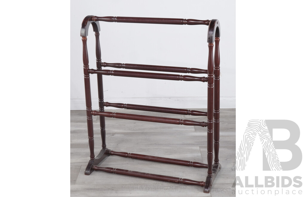 Antique Style Timber Blanket Rail