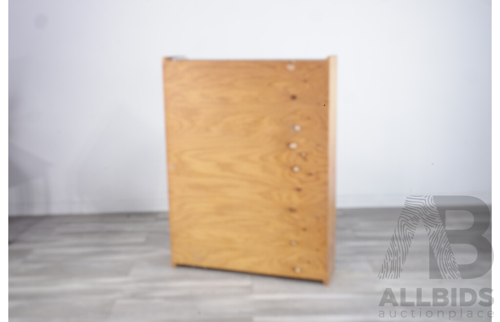 Medium Sized Pine Bookcase