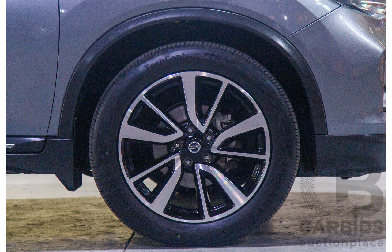 02/2019 Nissan X-Trail Ti X-tronic (4x4) T32 Series II MY19 4d Wagon Metallic Grey 2.5L