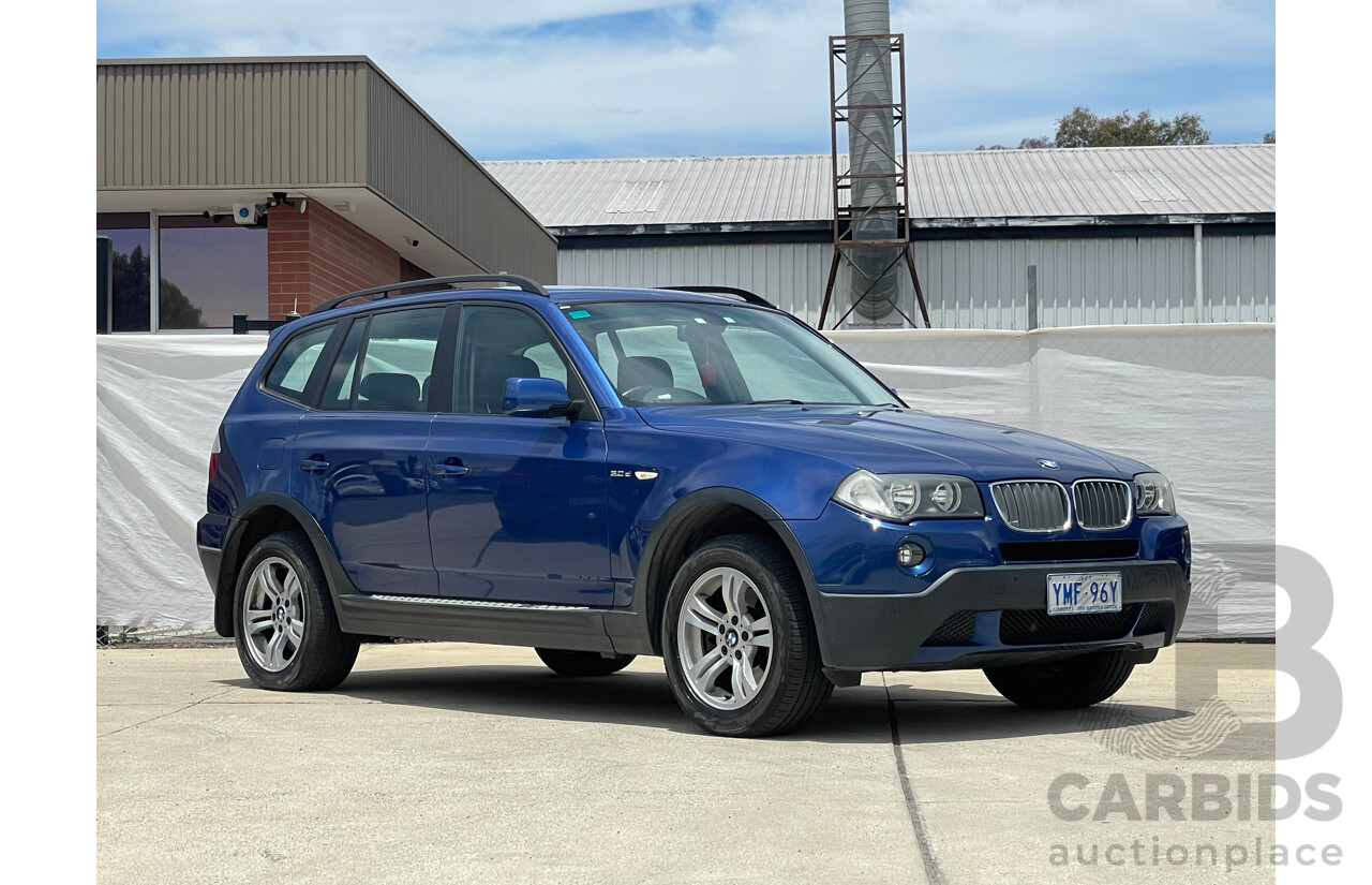 05/07 Bmw X3 3.0d 4WD E83 MY07 4D Wagon Blue 3.0L