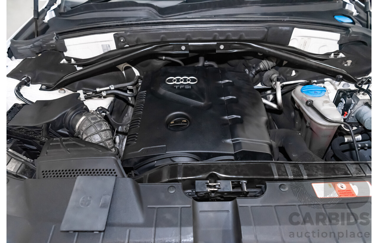 2/2010 Audi Q5 2.0 TFSI Quattro (AWD) 8R MY10 4d Wagon White Turbo 2.0L