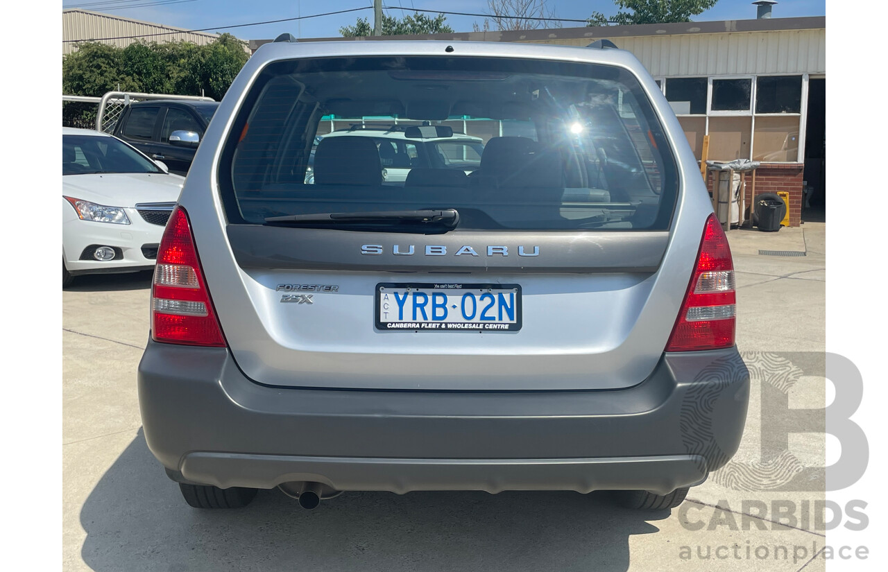 03/05 Subaru Forester X AWD MY05 4D Wagon Silver 2.5L