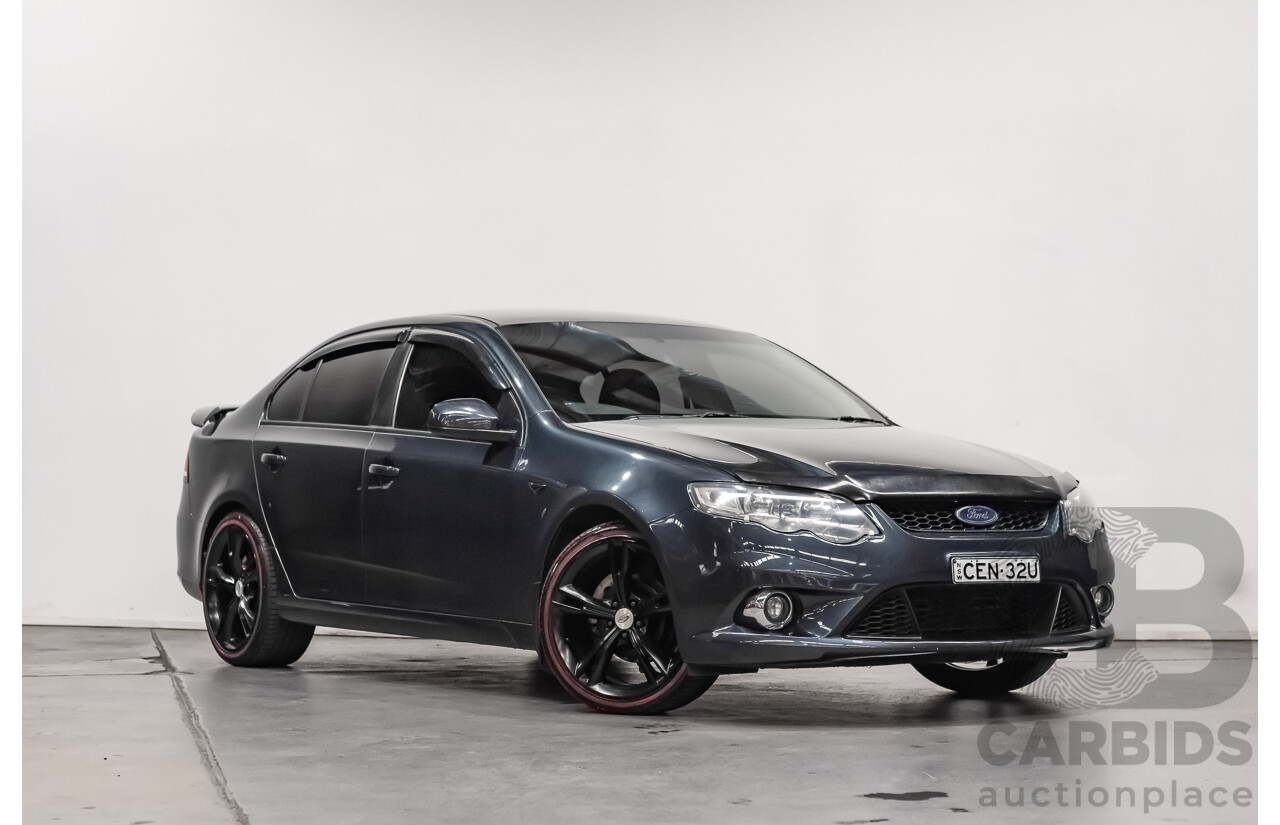 8/2011 Ford Falcon XR6 FG UPGRADE 4d Sedan Metallic Grey 4.0L