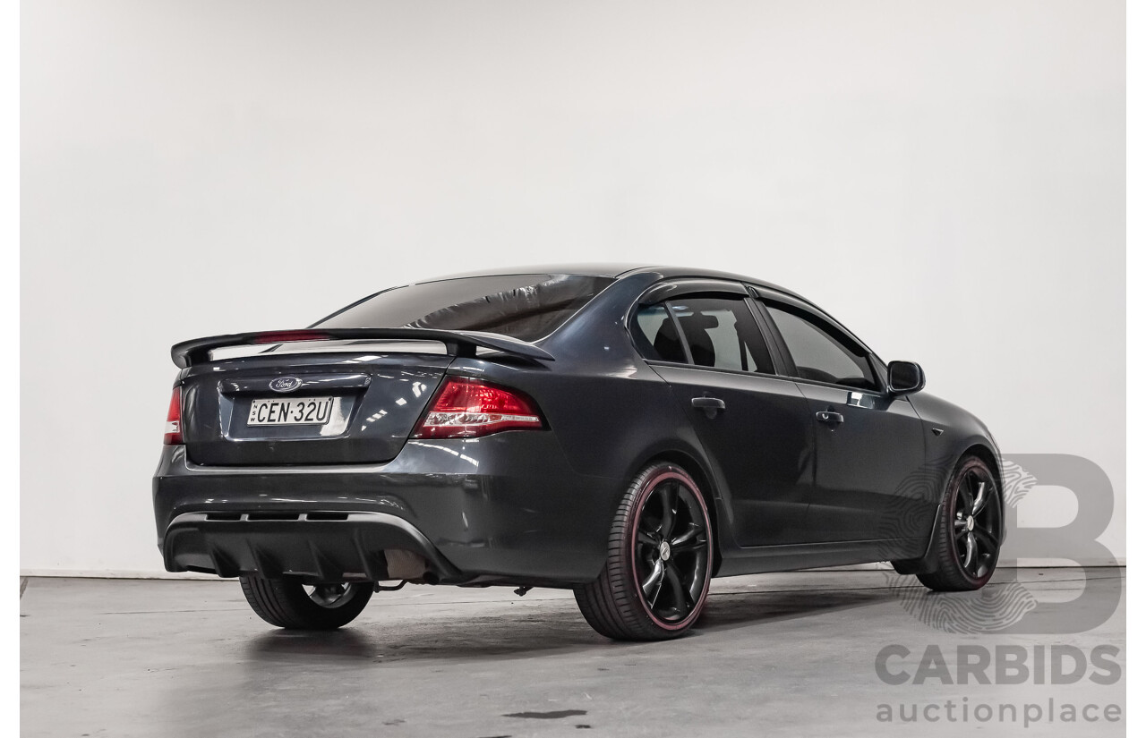 8/2011 Ford Falcon XR6 FG UPGRADE 4d Sedan Metallic Grey 4.0L