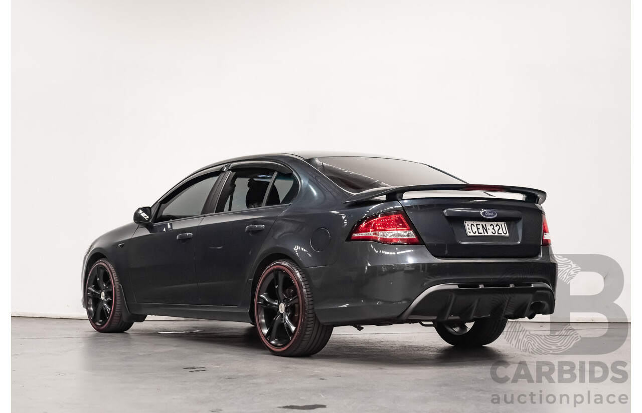 8/2011 Ford Falcon XR6 FG UPGRADE 4d Sedan Metallic Grey 4.0L