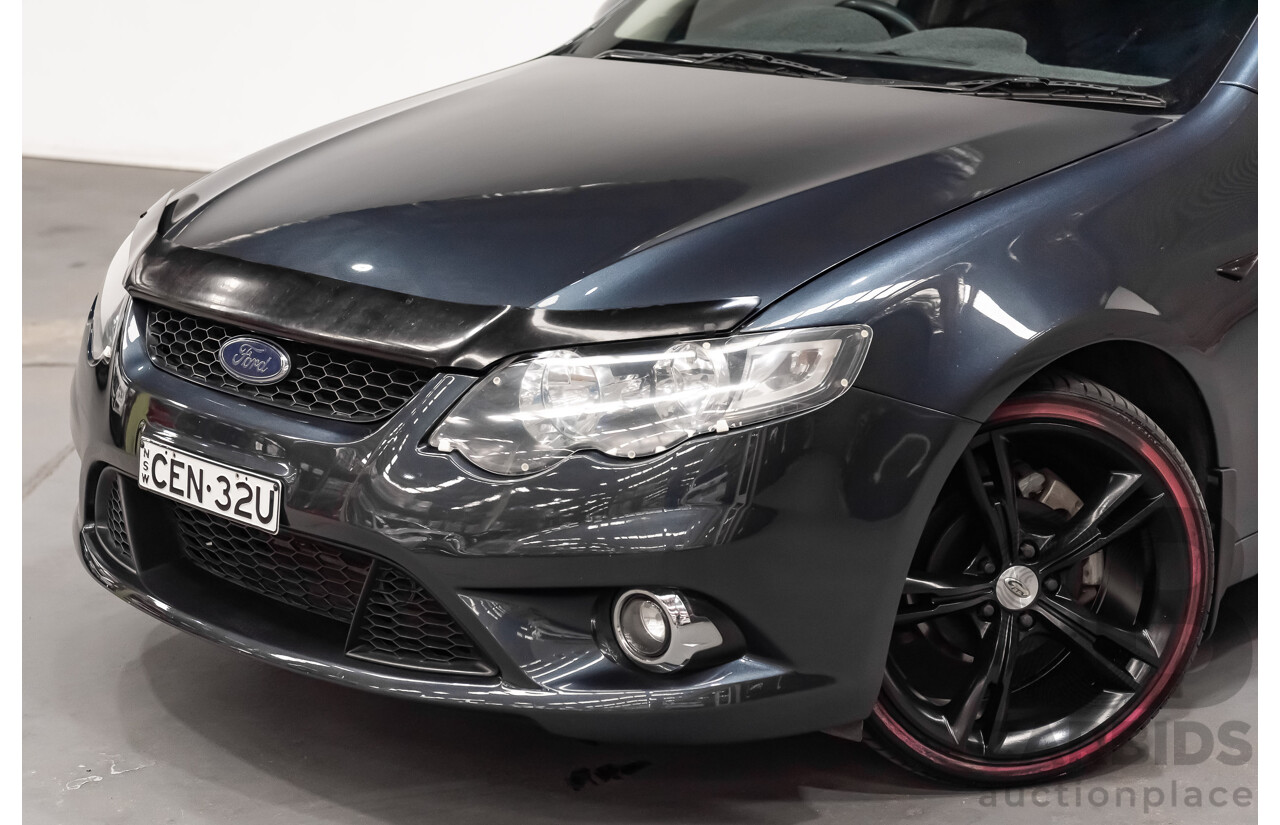 8/2011 Ford Falcon XR6 FG UPGRADE 4d Sedan Metallic Grey 4.0L