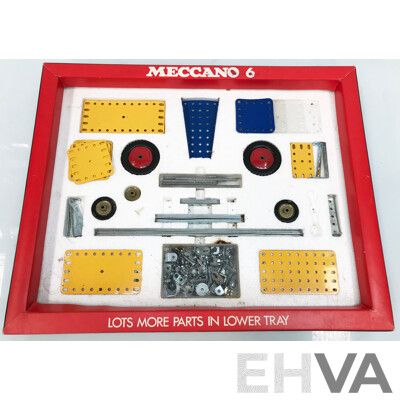 Vintage Meccano Construction Box - 550 Parts Set