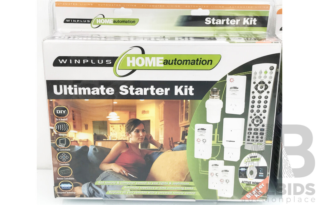 Bulk Lot of Winplus Home Automation Electronic Starter Kits - Lot of 4