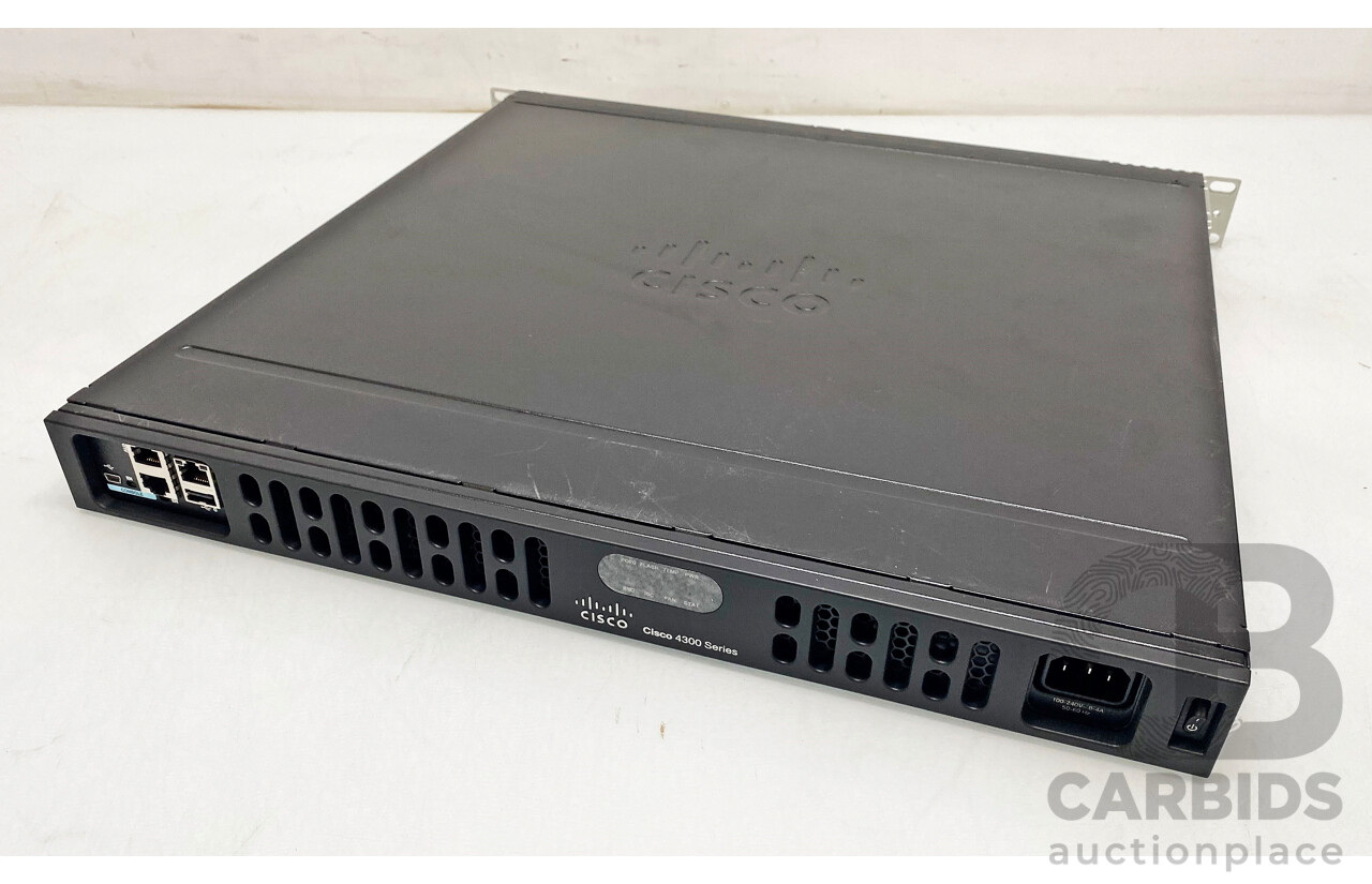 Cisco 4300 Series ルーター model:ISR4331中古 Cisco 4300 Series ISR4331/K9v03 | eBay