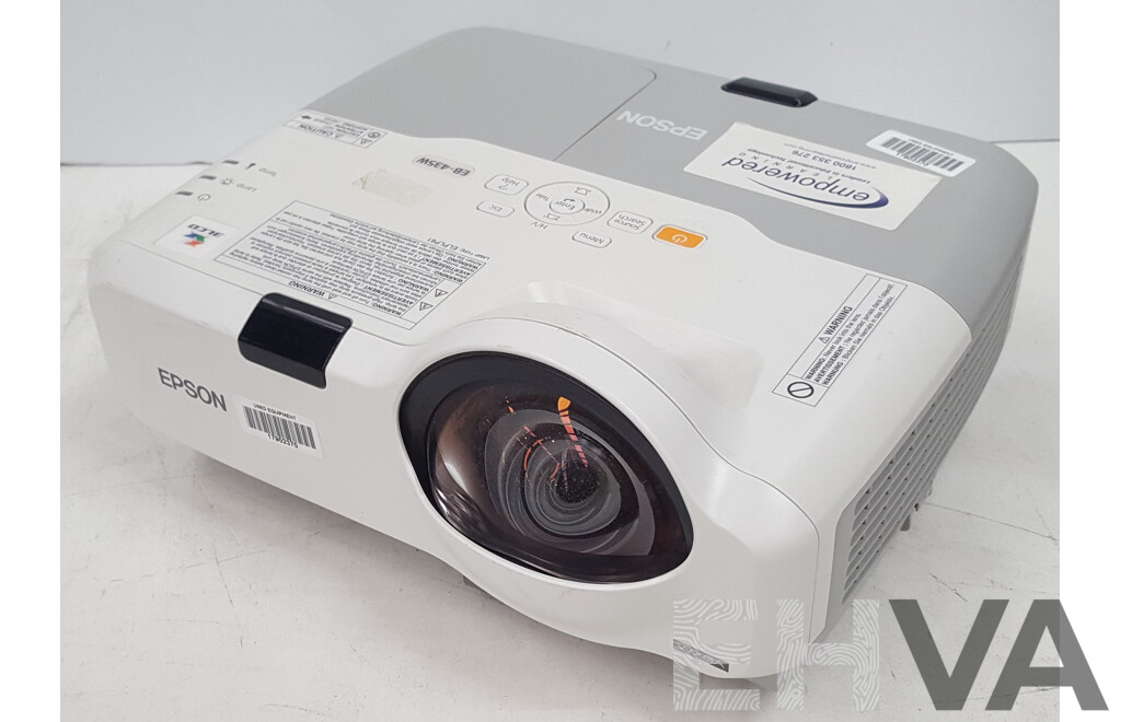Epson (EB-435W) WXGA 3LCD Projector