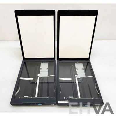Epson (J371A) Perfection V39 Photo Scanner - Lot of Two