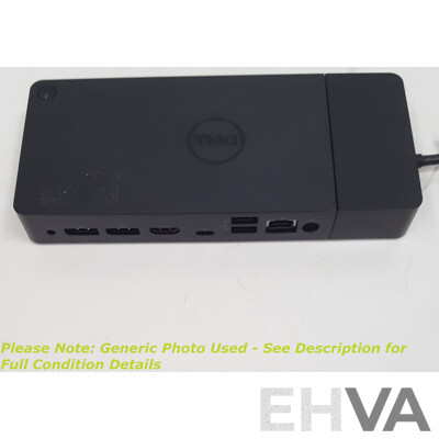 Dell (K20A001) WD19 Docking Station w/ 180W Power Supply