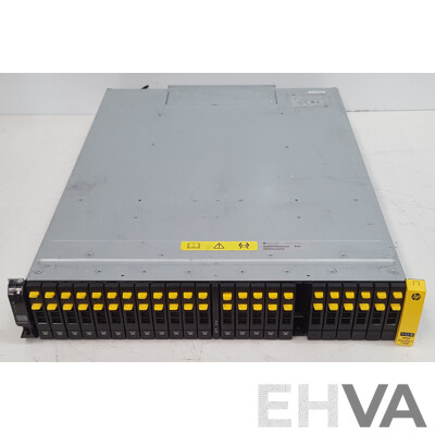 HP 3PAR StoreServ 7200 24-Bay 2RU Hard Drive Array w/ 20.4TB of Total Storage