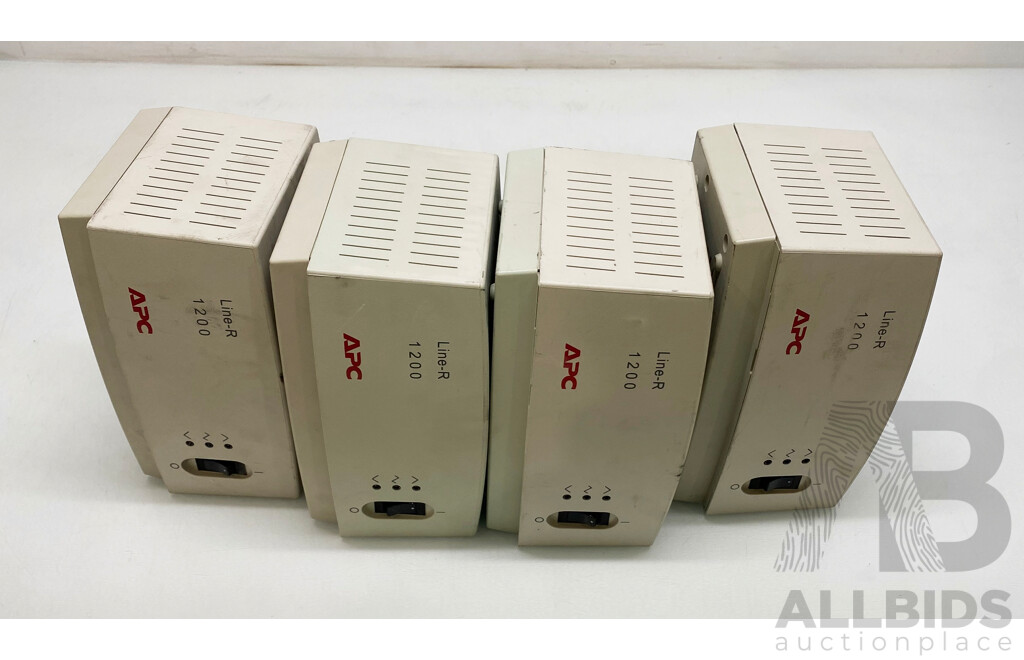 APC Line-R 1200 Automatic Voltage Regulator - Lot of Four