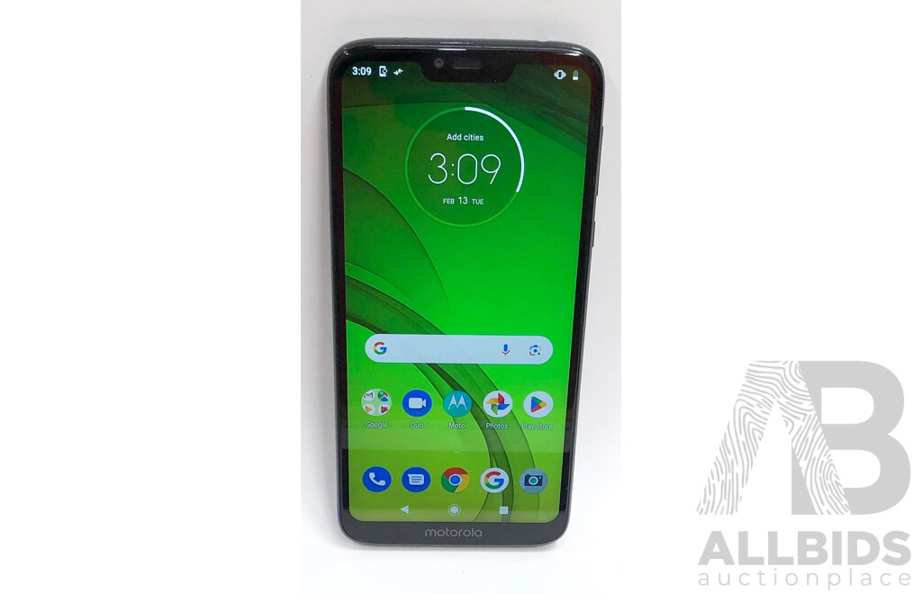 Motorola (XT1955-7) moto g7 Power 64GB LTE Touchscreen Mobile Phone