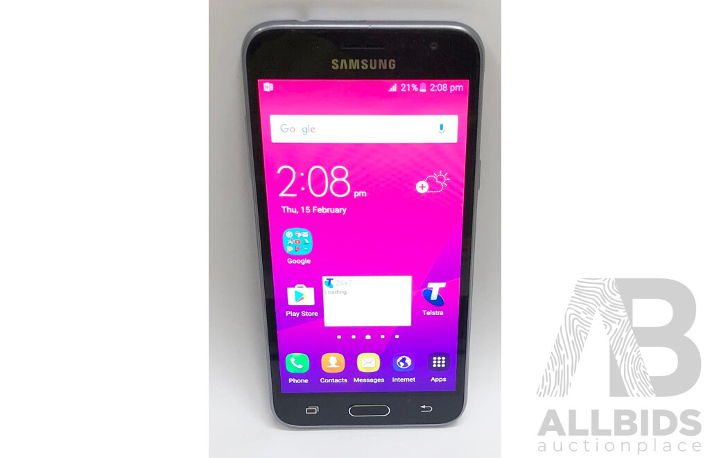 Samsung (SM-J320ZN) Galaxy J3 (2016) 8GB LTE Touchscreen Mobile Phone