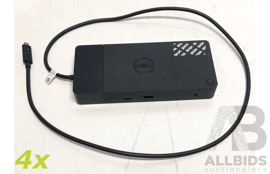 Dell (WD19) USB-C Docking Station - Lot of Four