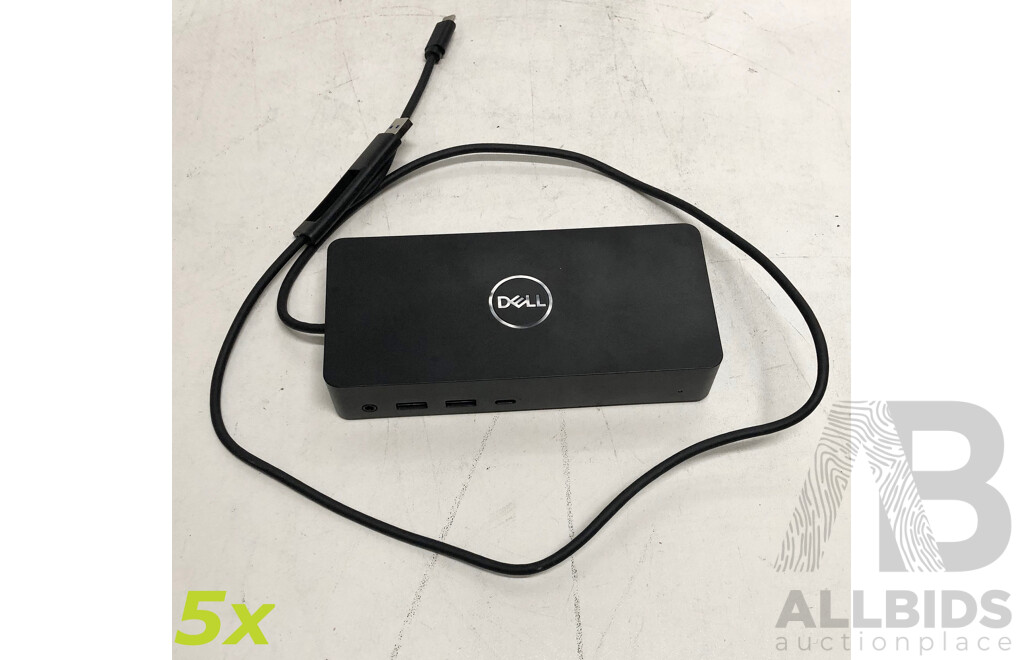 Dell (D6000) USB-C Docking Station - Lot of Five